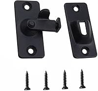 Vista 3 de szhdxsy - Cerradura de puerta de ángulo recto de 90 grados 304 de acero inoxidable con hebilla de bloqueo de leva para puerta y ventana, barra