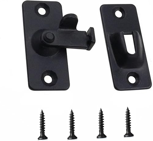 Miniatura 3 de szhdxsy - Cerradura de puerta de ángulo recto de 90 grados 304 de acero inoxidable con hebilla de bloqueo de leva para puerta y ventana, barra de