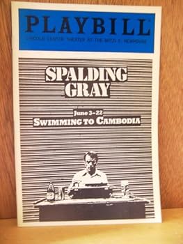 Paperback Swimming to Cambodia - Playbill, Lincoln Center Theatre, New York Book