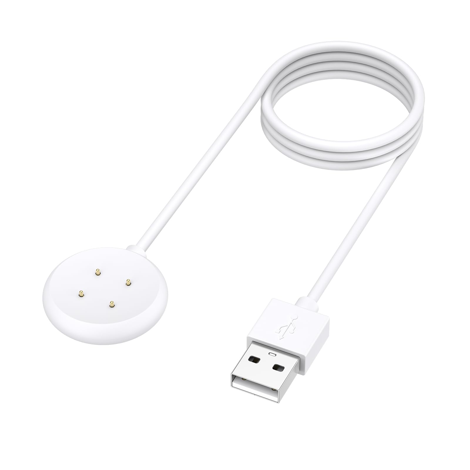 Tobfit USB Charger Cable for Google Pixel Watch 2/3, Magnetic Charging Cord Replacement for Pixel Watch 2/3 100cm (White)-image-15