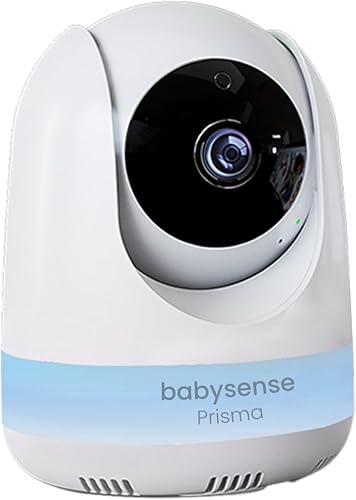 Miniatura 2 de Babysense Add-On Camera Prisma Video Baby Monitor, Zoom de inclinación panorámica remota, Audio de conversación bidireccional, Largo alcance, Visión