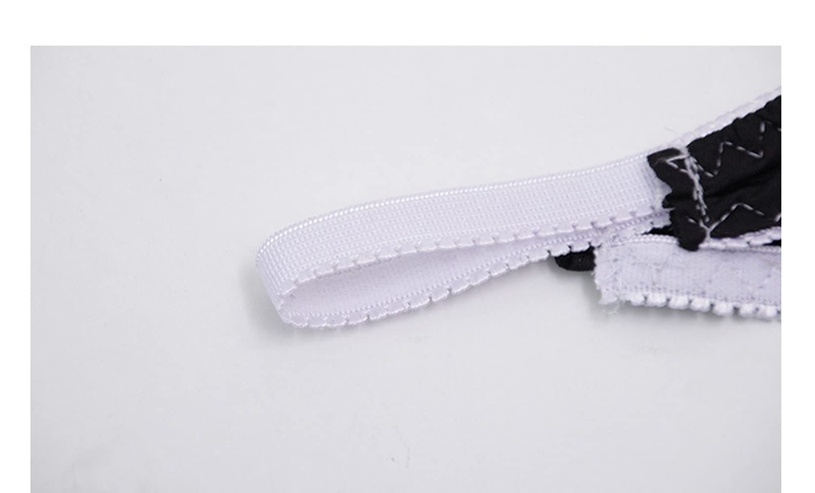 SINGUYUN Womens Sexy Micro bikini Suit Anime Bikini Cosplay Lingerie Kawaii Bra and Panty Set Cute: One Size 216cube Black