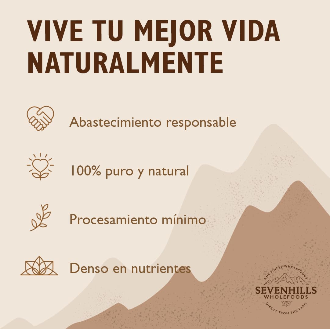 Sevenhills Wholefoods Polvo de Cúrcuma Bio 1kg