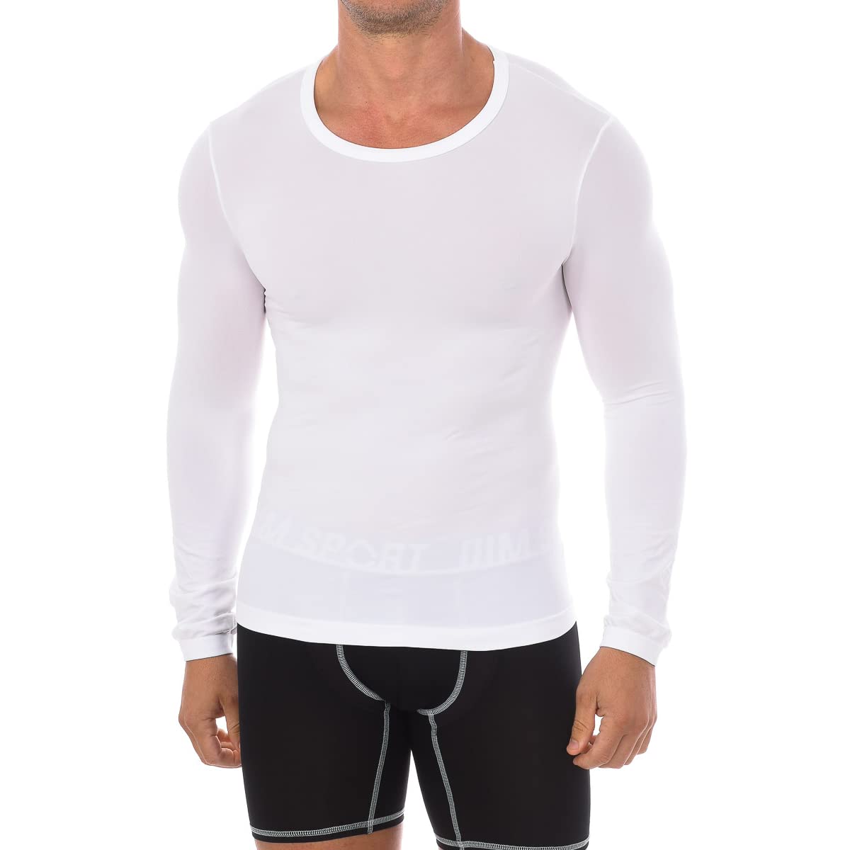 IntimideaGirocollo Long Sleeve Crew Neck Undershirt 200079 Man