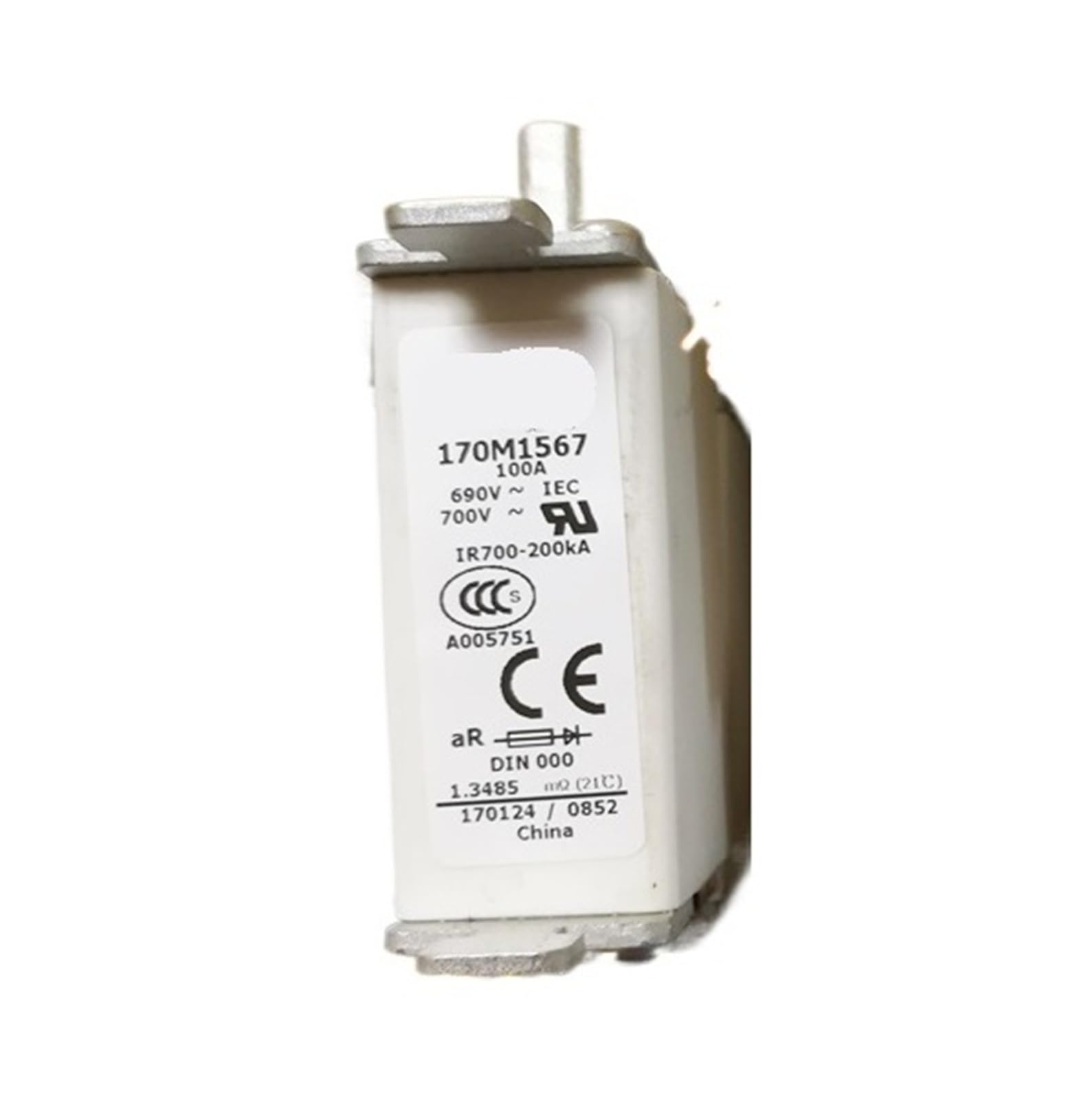 NZXEDVHU 1PCS 170M1567 100A 690V Fuse,