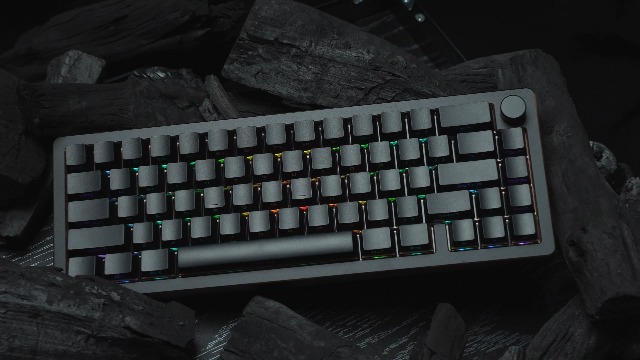 【完売品】Epomaker tide65 パープル EPOMAKER Tide65 ゲーミングキーボード
