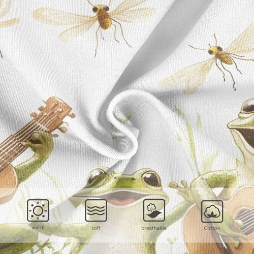 Three Guitar Frogs Dragonfly Toddler Girls's Underwear 2T 202b90083