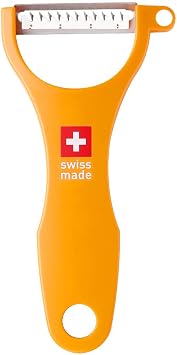 Original Swiss Made Peeler Vegetable&Fruits stainless steel blade Peeler for kitchen ORANGE-vegetable grater