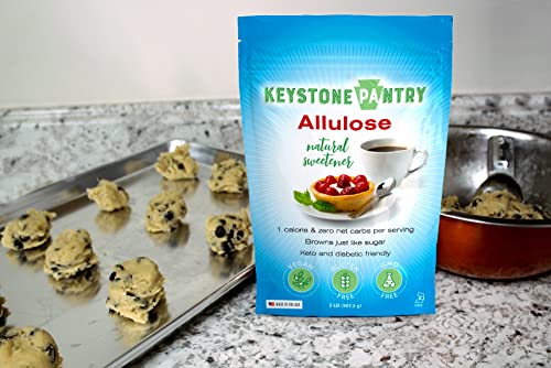 Keystone Pantry - Allulose Sweetener, Low Calorie and Low Carb Sugar Substitutes, Natural Allulose Sugar Substitute, Gluten, Soy, and Sugar Alcohol-Free, 2 Lbs. - Image 3