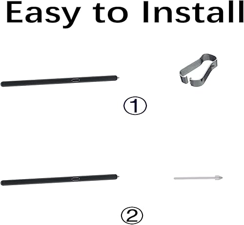 Miniatura 5 de Paquete de 3 puntas de repuesto para Samsung Galaxy Z Fold 5 puntas de repuesto compatibles con Samsung Galaxy Z Fold 5 puntas de repuesto + 1 pinza