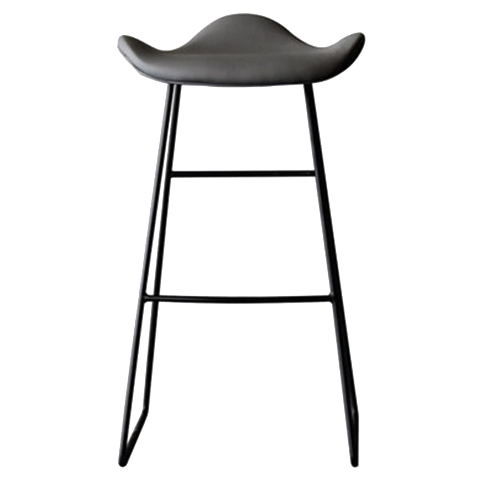 Tabouret de bar avec repose pieds et base métallique robuste pour table de cuisine