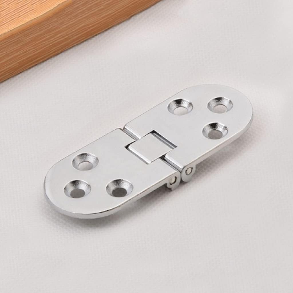 Nvsfzgiyg Gris 180 Degree Plane Folding Table Hinge Cabinet Door Flat Furniture Fittings Hardware Accessories Hinges(Gris)