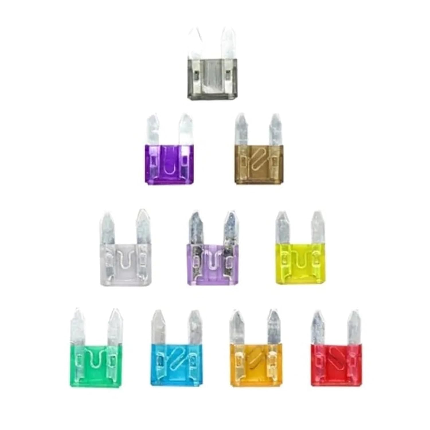 50Pcs/lot Small Size Micro Car Auto Blade FuseCar Insurance Chip Fuse Insert(4A)