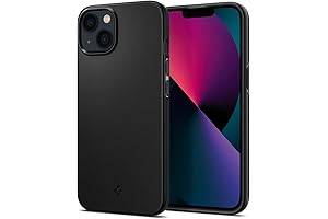 Spigen Thin Fit: Ultimate Protection for Your iPhone 13 Mini in Black