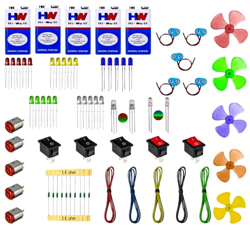 Image of Science Kit for Project Creation for Student | Ultimate Science Kit for Kids | Learning Educational Kit for Boys & Girls - 70 Components