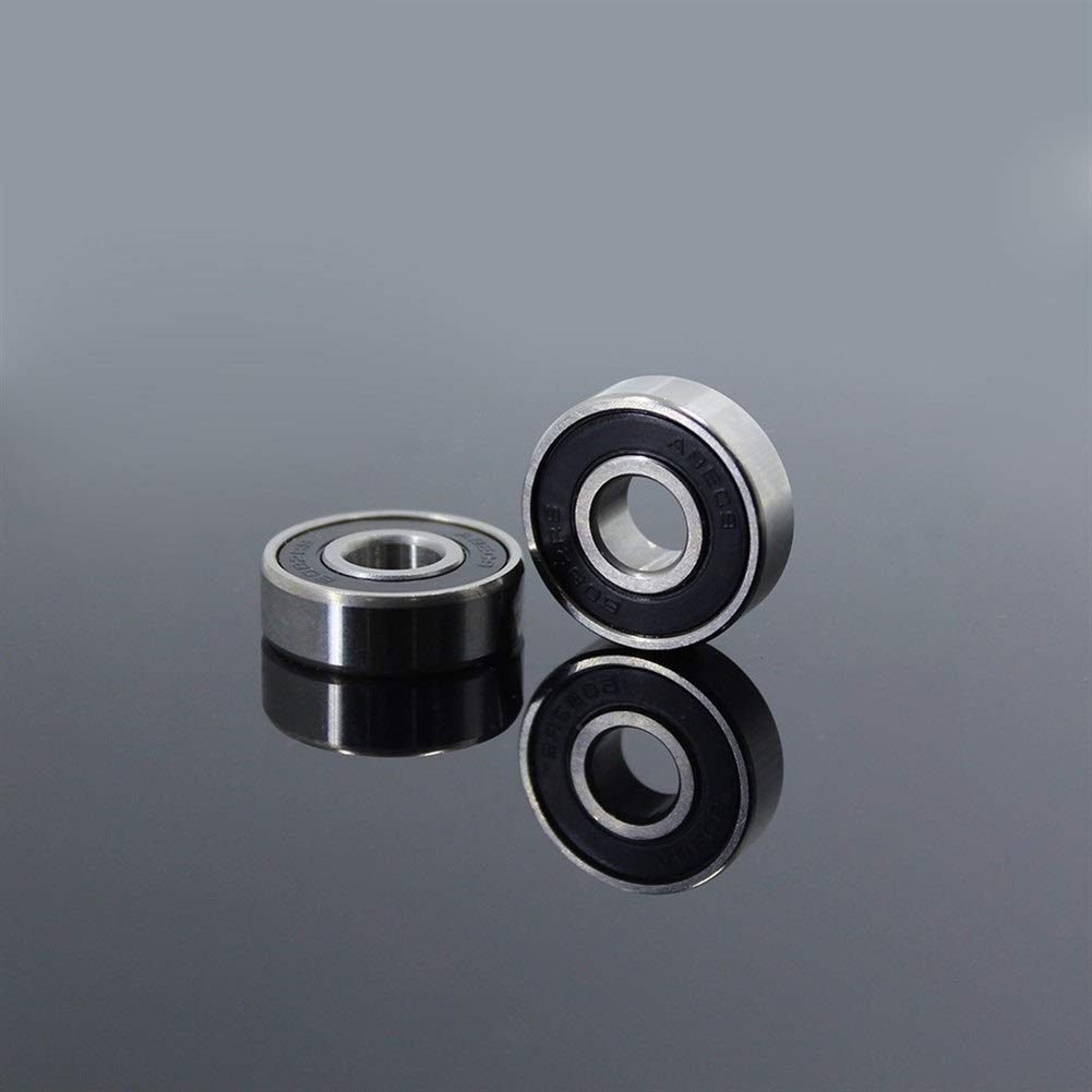 Pratique 608 2RS Roulement Céramique Hybride ABEC-7 8x22x7mm Skateboard Spinner Céramique Nitrure Pro Series Roulements À Billes 608RS Si3N4