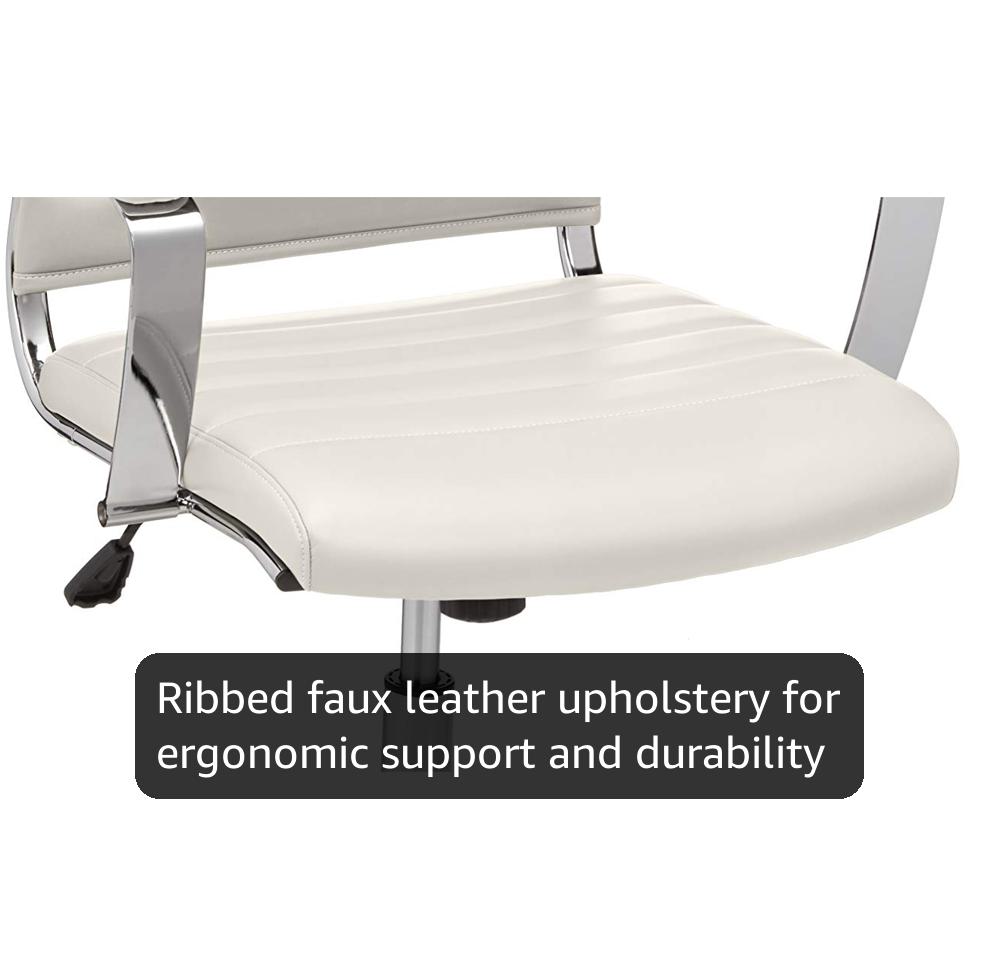 Amazon.com: Amazon Basics High-Back Swivel Office Chair with