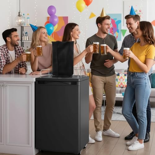 Funda para torre de cerveza negra impermeable para grifo de bar 3