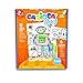 Carioca- Combino Puzzle Semplificato per Bambini dai 24 Mesi con 8 Pennarelli Superlavabili-Robots, 42896