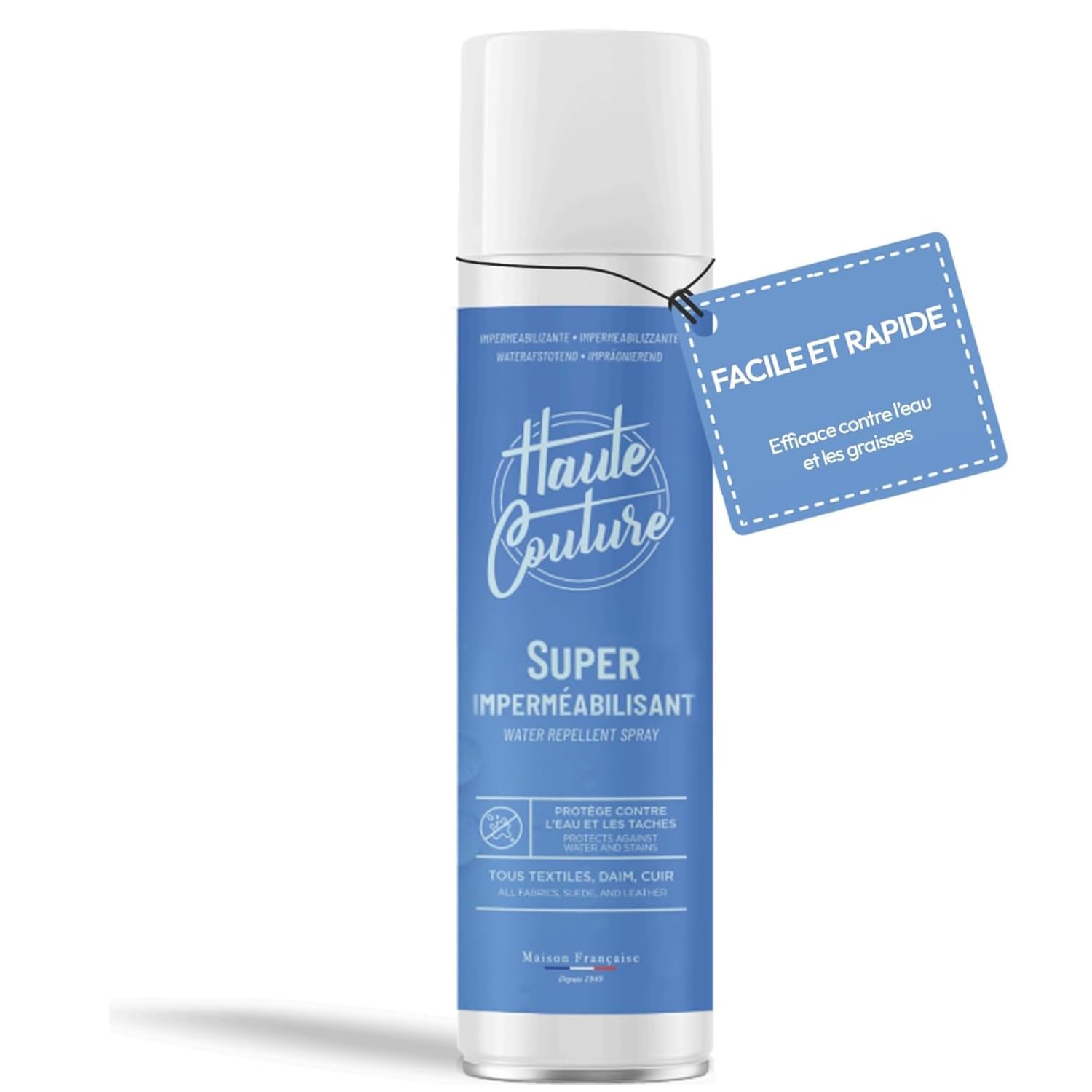 haute couture - Super imperméabilisant cuir et textile - Hydrophobe et Oléophobe - Sans PFAS - Effet anti-tâches