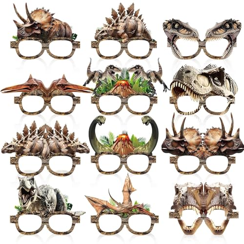 Oitnlaughter Dinosaur Glasses