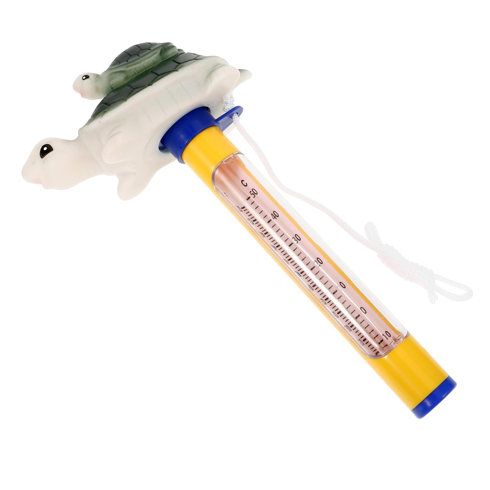 YARNOW 5 Pz Termometro Per Acqua Riscaldatore Per Acquario Piscina Solare Temperatura Dell'acqua Per L'acqua Piscina Galleggiante Abbronzante Termometri Piscine Plastica Green