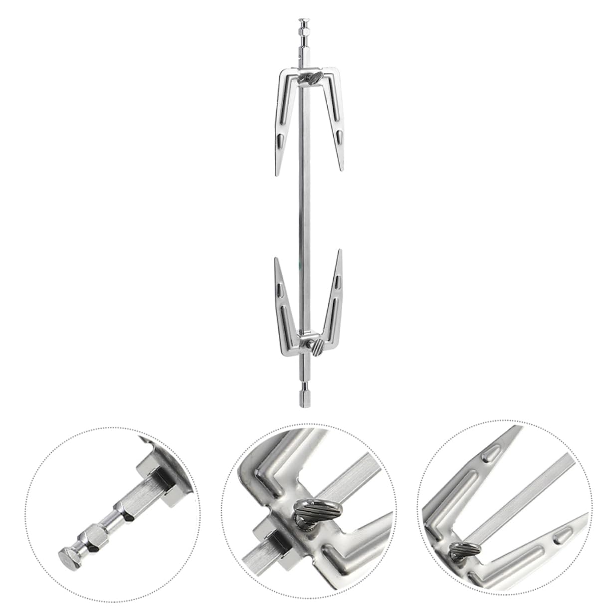 SUPVOX 3pezzi Fork Per Barbecue in Acciaio Resistente Utensili Per Barbecue Forchette Per Friggitrice Ad Aria Per Grigliare Cibo Facile Da Usare e Installare