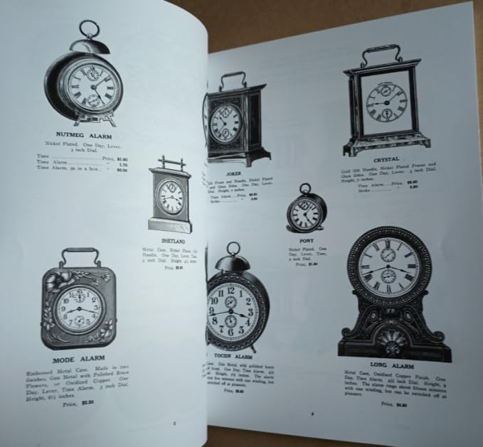 1906-1907 Seth Thomas Collector Catalog Reprint