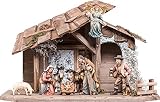 figuras belen para colorear y recortar Las figuras que aparecen en la imagen son pequeñas tallas de madera pintadas a mano 🌟