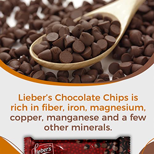 Lieber'S Lieber’S Vegan Semi-Sweet Real Chocolate Chips, 9 Oz – Gluten Free thumb #1