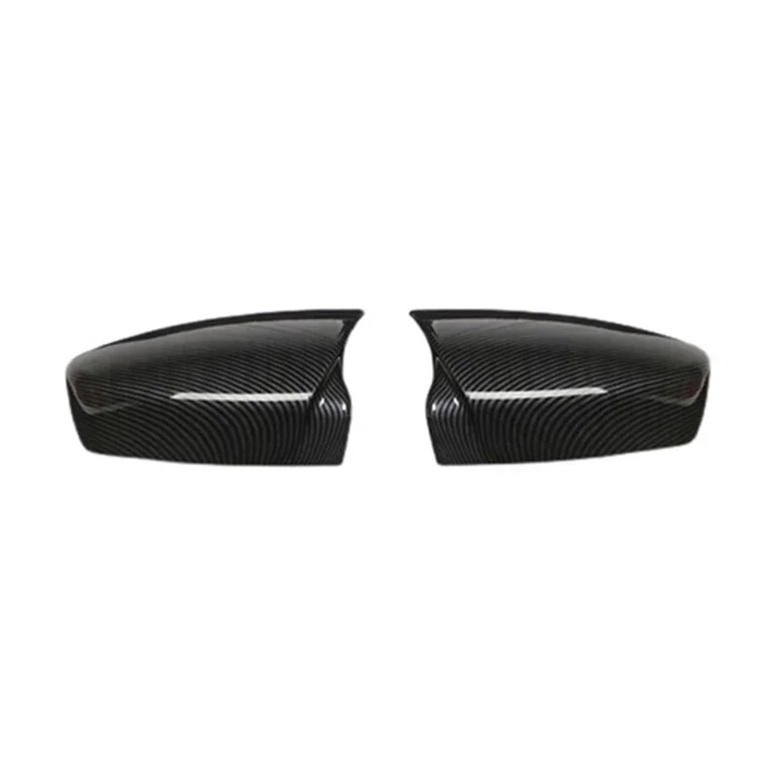 Car Exterior Accessories Rearview Mirror Cover Rearview Stickers Trim Compatible with Mazda 3 Axela 2014 2015 2016 2017 2018 2019 Decoration(Carbon Fibre)