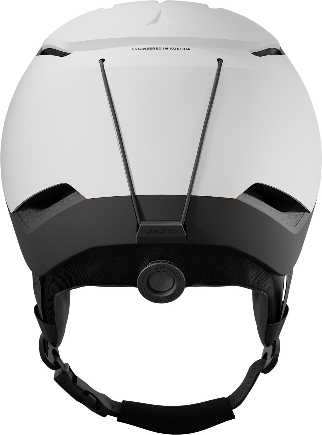 ATOMIC Unisex – kask narciarski Revent Lite dla dorosłych, biały/czarny, 59-63