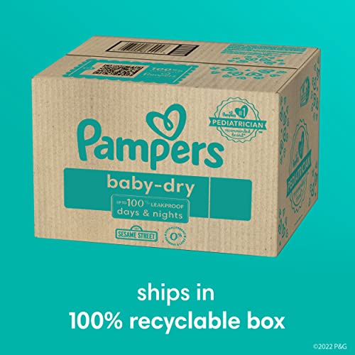 Diapers Size 1/Newborn, 252 Count - Pampers Baby Dry Disposable Baby Diapers (Packaging & Prints May Vary) #TOP1