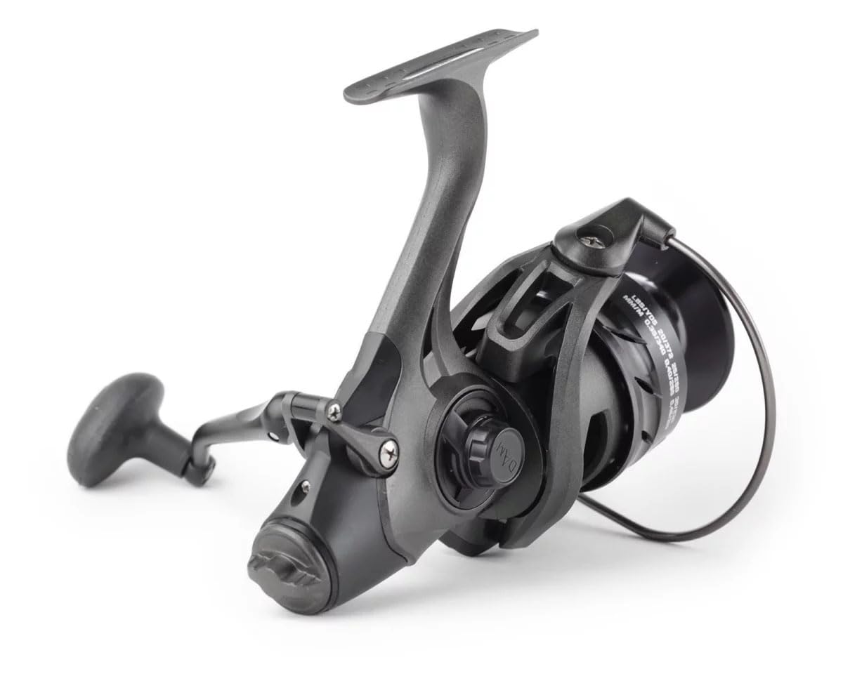 Karpfencombo Ansitzcombo Angelset Combo Karpfenrute Daiwa Black Widow XT Carp 3.60m 3.0lbs #50 Startring 2-teilig + Dam Rolle Quick 2 FS 6000 Freilaufrolle Karpfenrolle Karpfenruten-Set