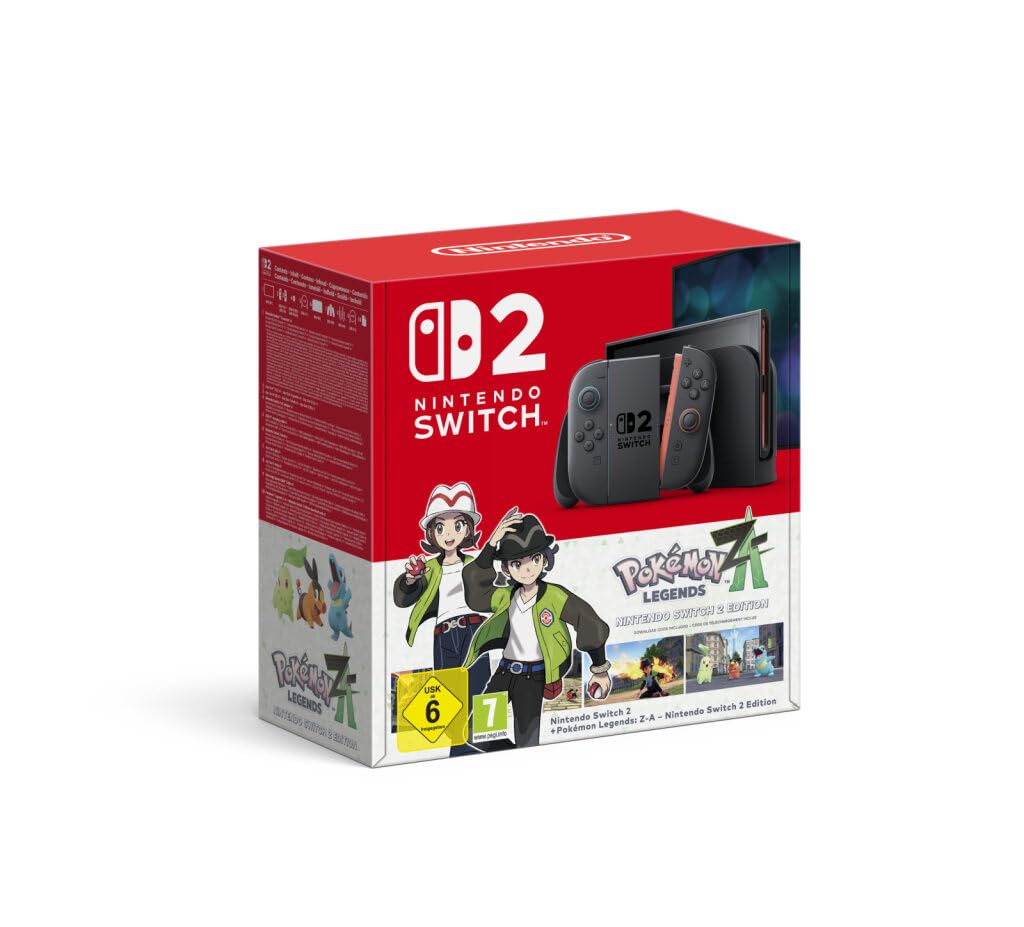 Nintendo Switch 2Pokémon LEGENDS Z-A 同梱 Nintendo Switch 2 con Pokémon Legends Z-A : Amazon.es: Videojuegos