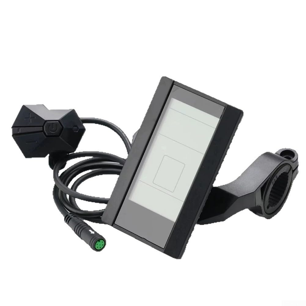 C965 LCD Display für Bafang Motors E Bike Zubehör für BBS01B BBS02B 36V 48V 750W, Anzeige Geschwindigkeit, Batterie und Entfernung