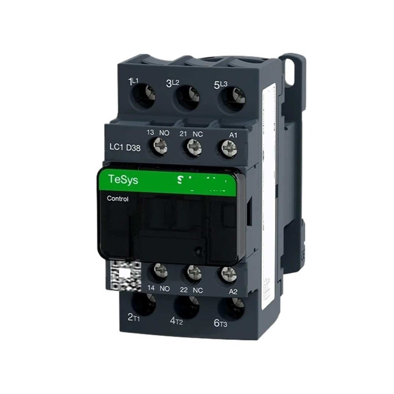 Contacteur tripolaire LC1D38A à haute endurance avec bobine multi-tension