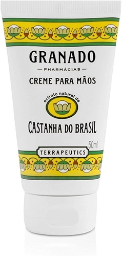 Granado Creme Para Mãos Terrapeutics, Castanha Do Brasil, 50ml