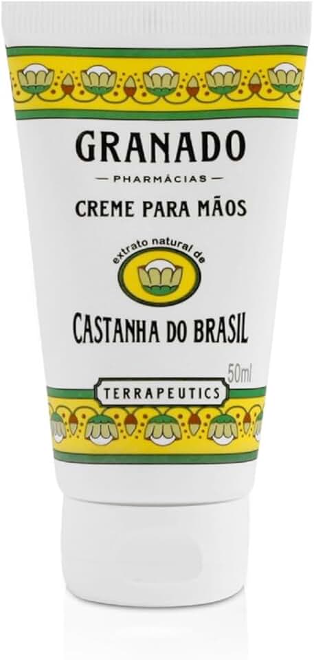 Granado Creme Para Mãos Terrapeutics, Castanha Do Brasil, 50ml