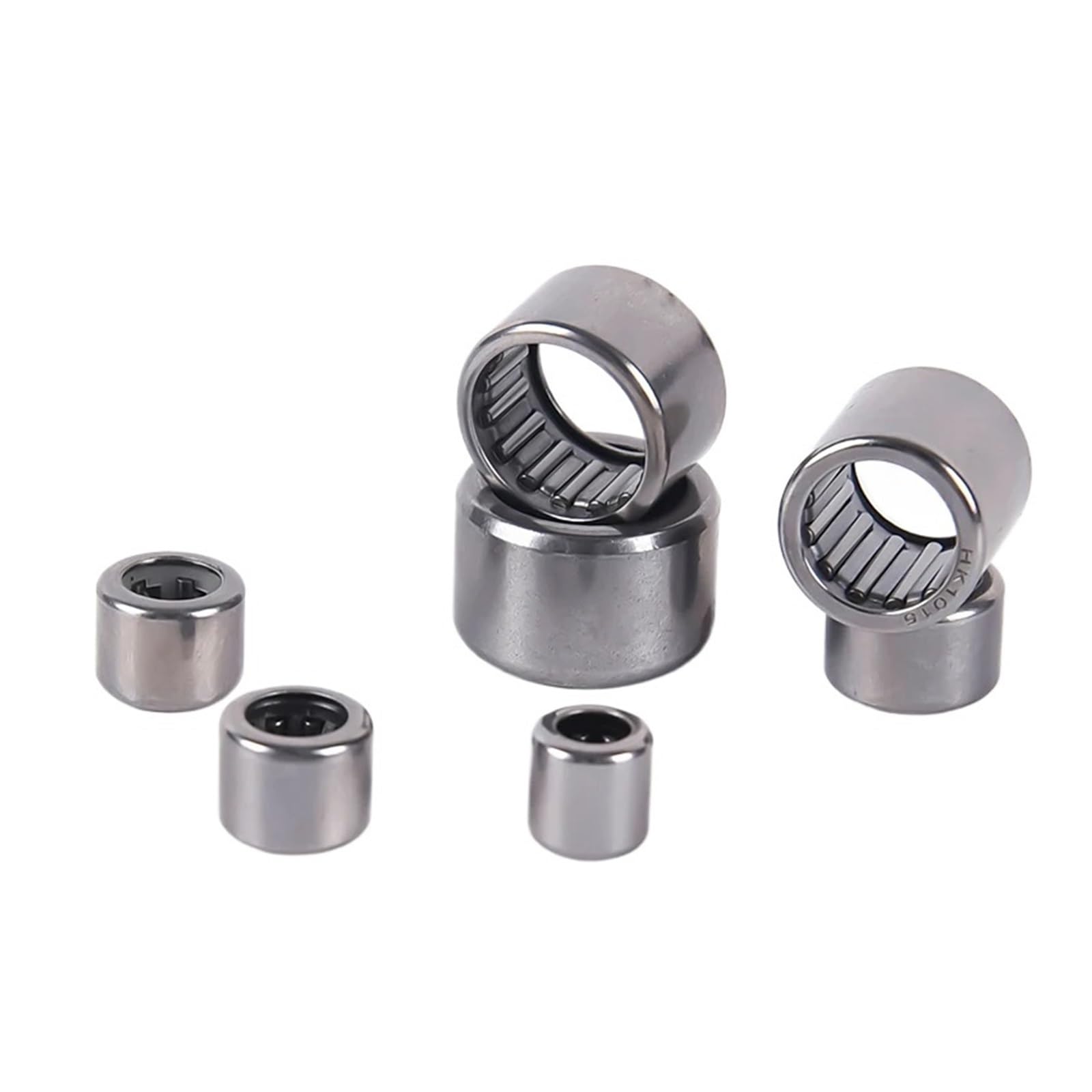 Łożyska igiełkowe z obręczą, Zestaw łożysk igiełkowych tłoczonych po 1 2 4 10 szt. HK0408 do HK2016(10Pcs,HK1412 14x20x12mm)