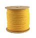 Rope King HBP-141000Y Hollow Braided Poly Rope - Yellow - 1/4 inch x 1,000 feet