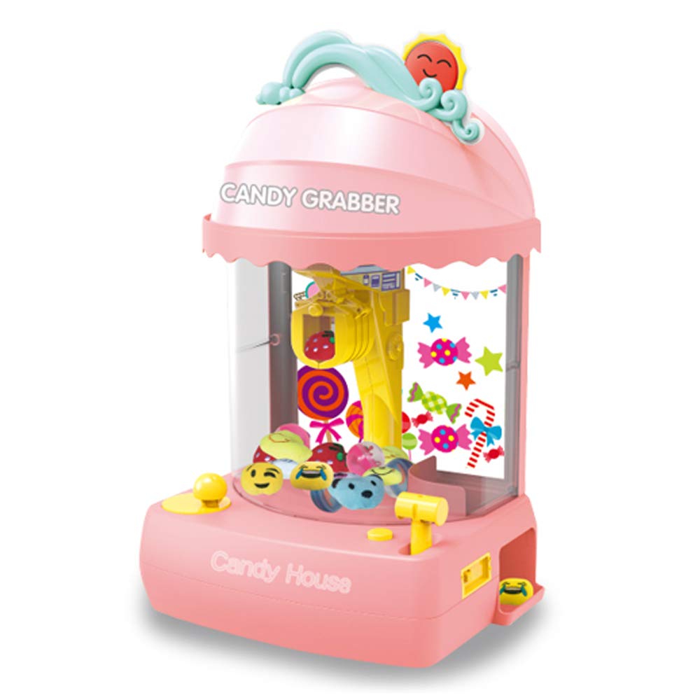 Amazon | UFOキャッチャー クレーンゲーム 家庭用 おもちゃ ピンク 