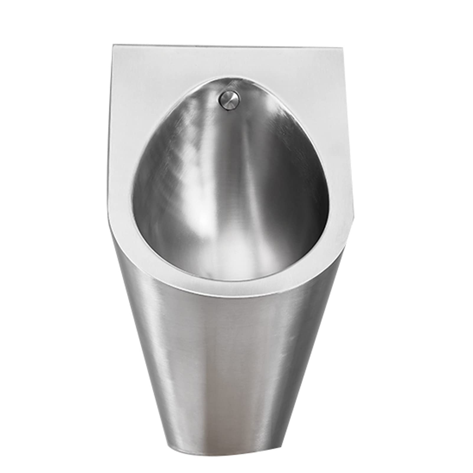 Wall-Mounted All-in-one Urinal, Stainless Steel Men's Urinal, Non-Contact Flushing Urinal, Strong and Anti-Clogging, Sensing Water Out, Easy to Clean