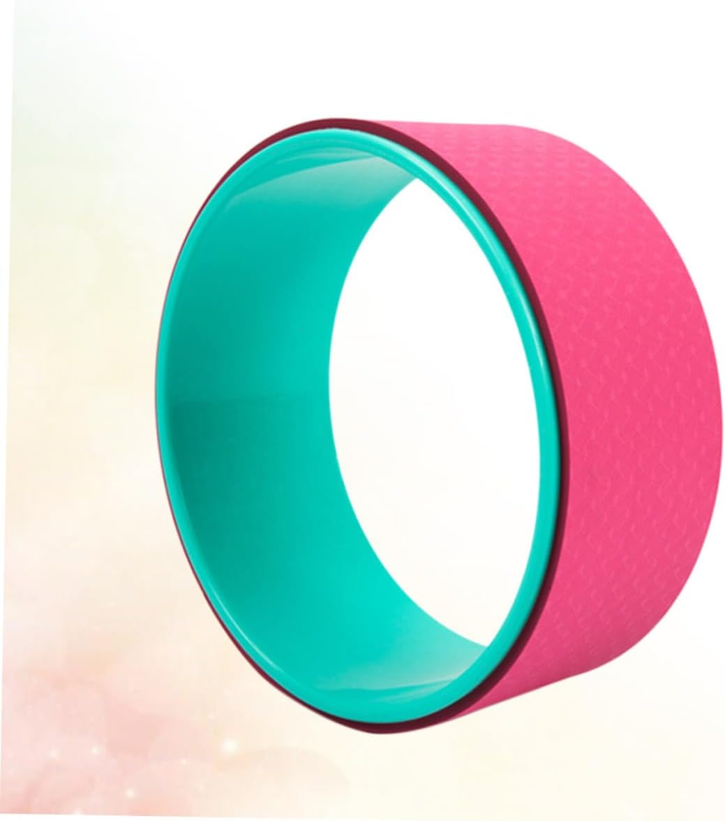 Yoga Wheel for Yoga and Stretching Sturdy Supportive Material Exercise Accessory for Women for Balance Training