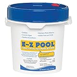 E-Z Pool Weekly All in 1 Concentrated Outdoor Swimming Pool Care Solution Blend with Copper Sulfate and Oxygen Enriching Formula, 10 Pound Bucket