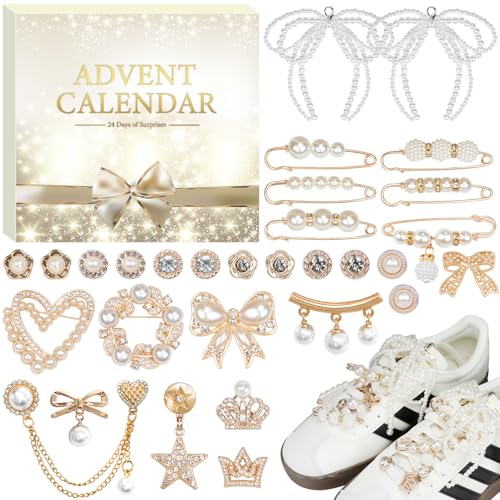 Advent Calendar 2025 for Girls Women DIY Shoe & Socks