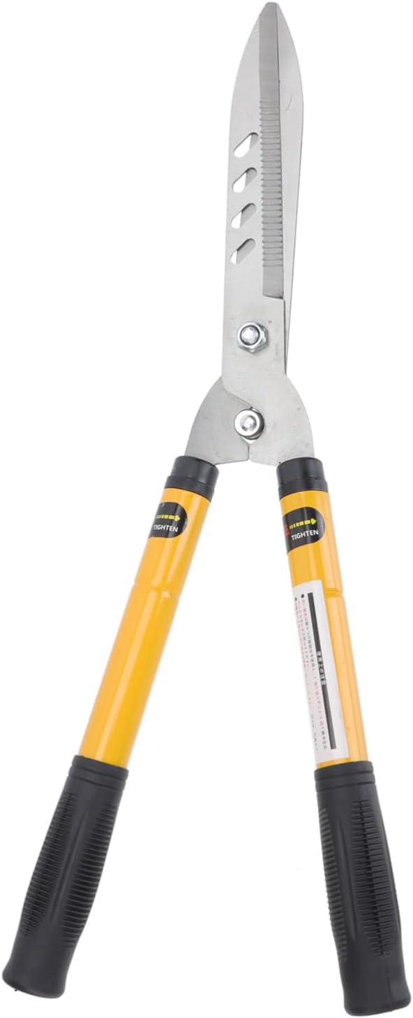 Mikikit 1Pc Heavy Duty Gardening Hand Pruner Ergonomic Garden Tool with Sharp Blades for Trimming Branches Hedges and Bushes Practical Housewarming