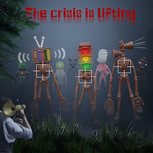 Ulelaxks Action Figures, 8 Pcs Horror Character Toys Set For Birthday Party Cake Topper Centerpiece Decorations, Halloween Easter Christmas Ornaments, Creative Gift For Kids Boys Girls #TOP4