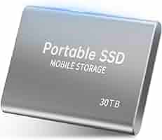 ⚫️大特価‼️外付けSSD 30TB ssd 高速転送 Type-C ポータブル Amazon | SSD 外付け ssd 30TB【Type-C 高速転送】 PS4/PS5 動作