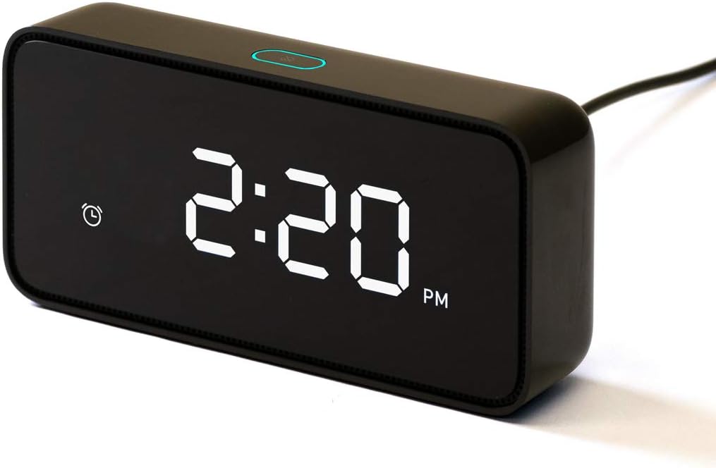 ZMI Reason® ONE Smart Alarm Clock with Alexa Built-in for Smart Home - Note: Requires iOS App Download to Work, Only Supports iPhone or iPad Now, Android Support Discontinued